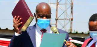 Gesami takes oath of office as Nyamira Deputy Governor