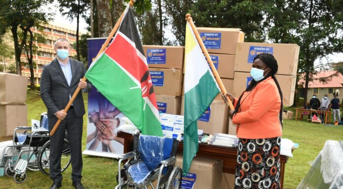 Mozzart Bet donates medical equipment to Nyamira County