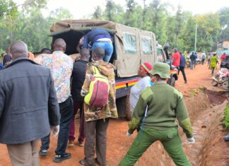 Shock as decomposing body is found in Nyamira