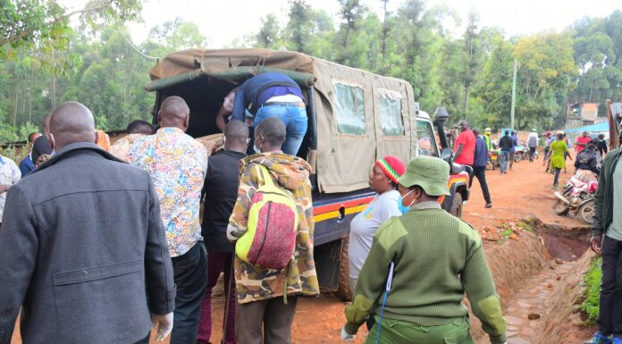 Shock as decomposing body is found in Nyamira