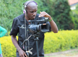 How Kiprotich beat all odds to own Kiplish Photolens, a famous brand Vincent Kiprotich (Kiplish), attending to one of the videography gigs under Tally productions in 2017. They had noticed his talent in photography the same year and resolved to offer him a chance at the KEMPIXS Productions, the umbrella studio, in Eldama Ravine. PHOTO/Janet Kiriswo, The Scholar Media Africa.