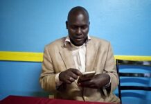 Kiprotich Kimeto during the interview at Paradise hotel Eldama Ravine. PHOTO/Janet Kiriswo, The Scholar Media Africa.