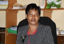 Madam Lydia Onyoni, the late principal of Rangenyo Girls’ High School in West Mugirango Constituency, Nyamira County in a recent interview with The Scholar Media Africa at her office. PHOTO/Dan Nyamanga, The Scholar Media