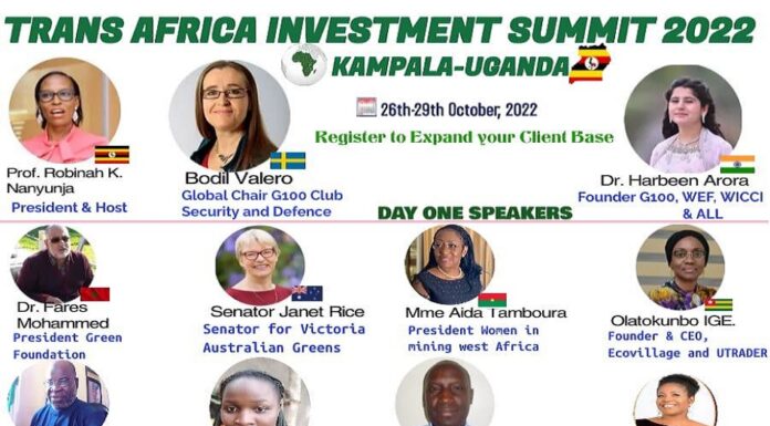 Investors get their ducks in a row as Trans-Africa Investment Summit nears A section of the handpicked speakers set to address the summit on the first day. POSTER/Pilot International.