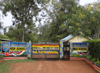 School Greening Program set to increase county’s forest cover Entrance to Sigalame High School in Funyula sub-county, Busia County, on a backdrop of beautiful canopies. To boost the county's forest cover, a tree-planting exercise has been ongoing in most of the schools within the county. PHOTO/Courtesy.