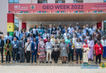 AfriGEO delegates who attended and participate in the two day event. PHOTO/GEO.