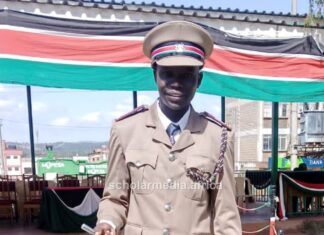 Assistant Chief’s remarkably long strides into remodelling Koibatek sub-county Assistant Chief Suleiman Omar. He has been fighting against drug abuse, illicit brews and other forms of lawlessness in Koibatek sub-county, Baringo County. PHOTO/Janet Kiriswo, The Scholar Media Africa.