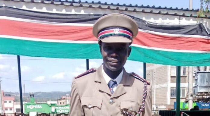 Assistant Chief’s remarkably long strides into remodelling Koibatek sub-county Assistant Chief Suleiman Omar. He has been fighting against drug abuse, illicit brews and other forms of lawlessness in Koibatek sub-county, Baringo County. PHOTO/Janet Kiriswo, The Scholar Media Africa.