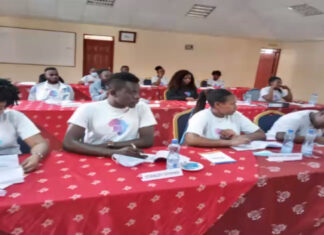 3rd ESSRAK Conference: Fostering educational resilience through innovative technology A workshop for Lish Labs students, Africa AI trainers and Supervisors. They train on Artificial inteligence, robotic technology and other technology-based innovations. PHOTO/ESSRAK.