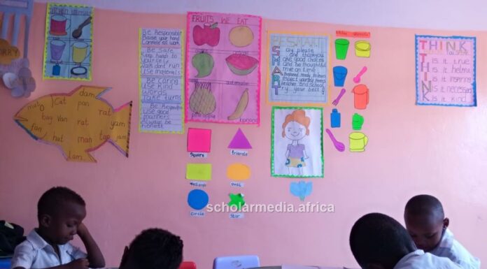 How Achievers Day Care is changing children’s lives in Mombasa Children in class at Achievers Day Care, Mombasa, earning elementary knowledge. PHOTO/Janet Kiriswo, The Scholar Media Africa.