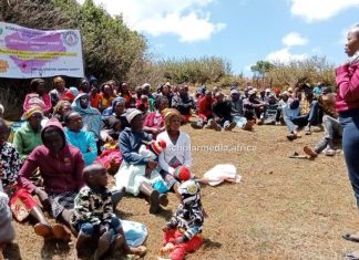KOWYN: Community-based organization saving girls from illiteracy sting MCA Sharon Chebet speaking about education and how she got her sponsorship. during an end-of-the-year capacity building and mentorship forum in Kamara, Eldama Ravine, on December 15, 2022. PHOTO/Janet Kiriswo, The Scholar Media Africa.