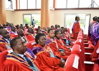 University of Nairobi outlines wins during 68th Graduation A section of the graduands follow proceedings during the 68th Graduation Ceremony at The University of Nairobi's main campus grounds on December 16, 2022. Over 6600 graduates were released to the labor market from the university. PHOTO/University of Nairobi (UoN).
