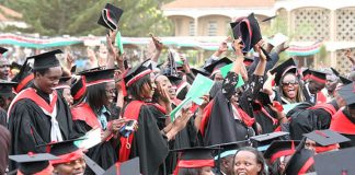Why Open Learning Model is not a silver bullet in itself University graduands celebrating the academic milestone. With the technological advancements, Open University and Distance Learning are today's trend and Kenya has to align with the current academic times. PHOTO/Courtesy.