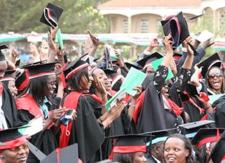 Why Open Learning Model is not a silver bullet in itself University graduands celebrating the academic milestone. With the technological advancements, Open University and Distance Learning are today's trend and Kenya has to align with the current academic times. PHOTO/Courtesy.