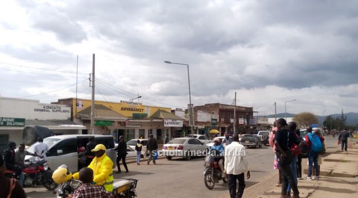 How education has transformed Eldama Ravine The busy Eldama Ravine town, a beehive of activities, especially during back-to-school period. PHOTO/Janet Kiriswo, The Scholar Media Africa.