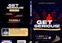 Cover Page of the Get Serious book by Honest Mukwenya. PHOTO/Courtesy.