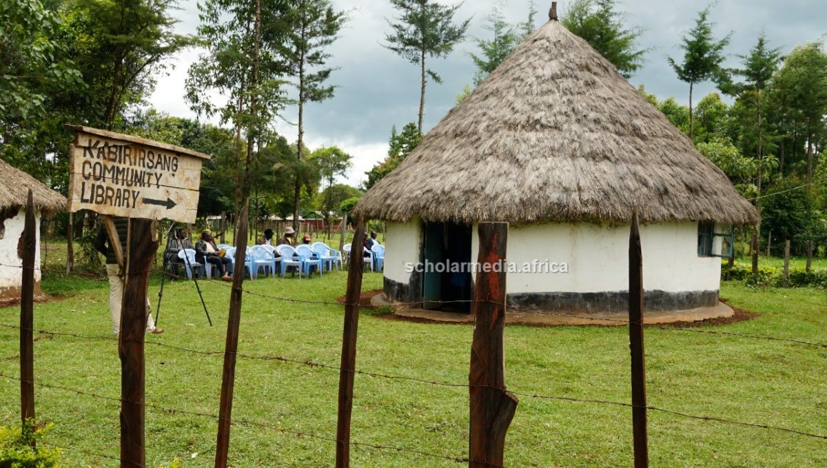 Kabirirsang Community Library in Nandi County. PHOTO/Edmond Kipngeno, The Scholar Media Africa.