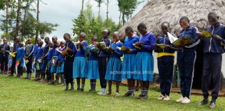 Community library set to boost education, restore culture Learners from Kabirirsang primary school in Kilibwoni ward, Embwen Constituency, Nandi County, interact with the learning materials after visiting the Kabirirsang community library. PHOTO/Edmond Kipngeno, The Scholar Media Africa.