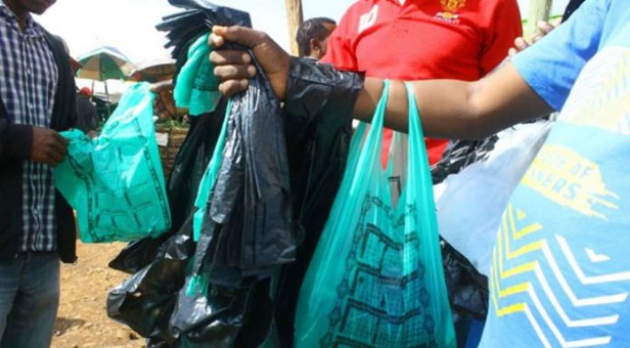 Resistive traders risk arrest as NEMA buttresses plastic bags ban Over five years later after the ban of single-use polythene bags, Kenyans still smuggle them and use them in retail shops and small businesses. NEMA is currently strengthening the ban in order to protect the environment. PHOTO/Courtesy.