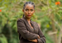 Fionah Njeri , a Conservation Model, and the Director, Greener Communities Program. She uses modeling to advocate for environmental conservation. PHOTO/Courtesy.