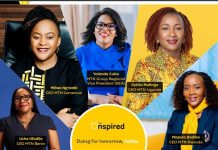 An e-poster of the African countries MTN Group women CEOs who graced the International Women's Day MTN webinar on March 8, 2023. They encouraged more women to take up tech roles across the continent. E-POSTER/MTN.