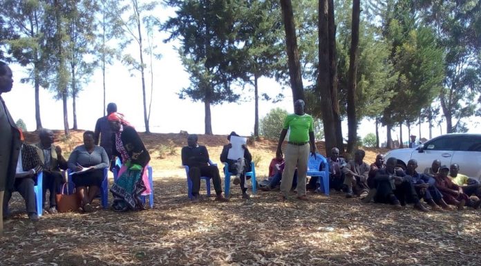 How Nyamira county has embedded public participation in development plans A public participation exercise at Kabonyoru ward, Nyamira county recently. PHOTO/Courtesy.