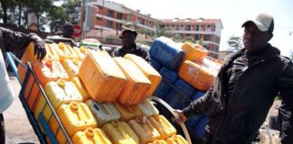 Food insecurity, diseases, the true cost of climate change A water vendor fetching tapped water. Many parts of Kenya have had acute water shortage due to consecutive dry seasons. PHOTO/ Courtesy.