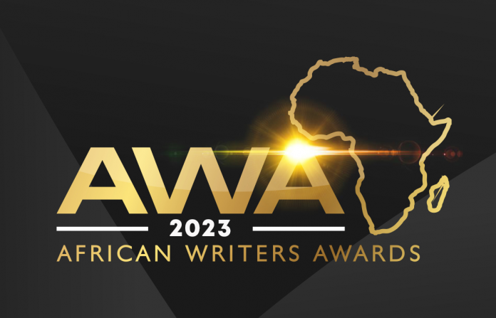 African Writers Awards logo. E-POSTER/Writers Space Africa (WSA).
