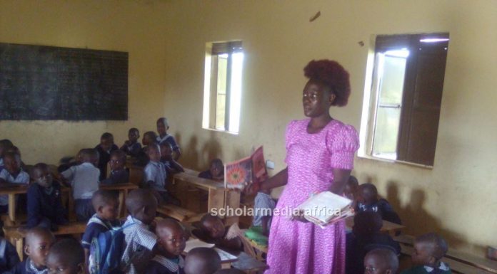 Busia: Teacher pleads for employment after decades of volunteering Everline Sakwa, a long-serving ECDE teacher in Budalangi, who has improved on academic performance of her pupils. PHOTO/Gilbert Ochieng, Scholar Media Africa.