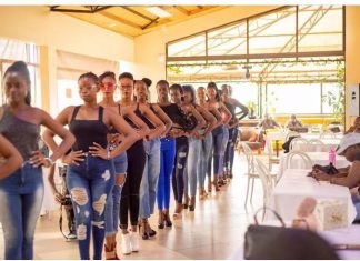 Beyond Social Media: Peeping into the other side of Gen Z Models pose for a group photo during a recent modeling event in Nakuru. PHOTO/Courtesy.