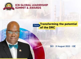 ICN Leadership Summit set to unveil Congo’s glory, award changemakers An e-poster of the upcoming ICN Global Summit and Awards slated for August 31, 2023 in DRC. The Founder of ICN Global, Sir Clyde Rivers, will be gracing the occasion. E-POSTER/Courtesy.