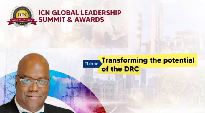ICN Leadership Summit set to unveil Congo’s glory, award changemakers An e-poster of the upcoming ICN Global Summit and Awards slated for August 31, 2023 in DRC. The Founder of ICN Global, Sir Clyde Rivers, will be gracing the occasion. E-POSTER/Courtesy.