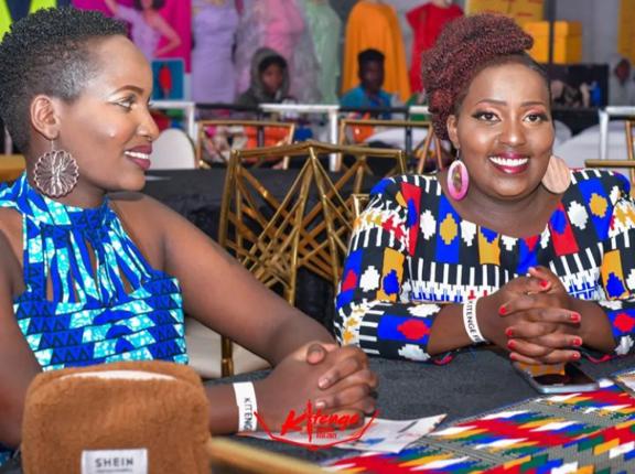 Attendees adorned in the Kitenge fabric at the Kitenge Fashion Fest and Awards at Rupas Mall recently. PHOTO/Courtesy.