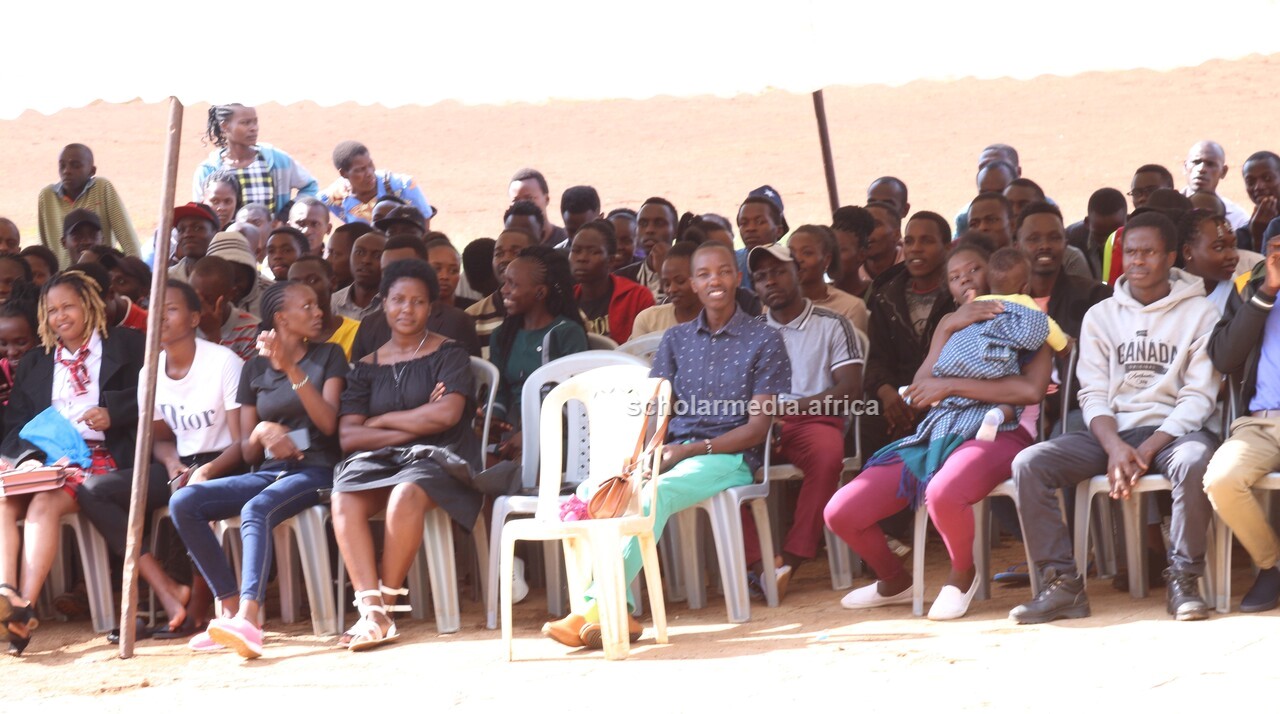 Participants follow proceedings during the occasion. PHOTO/Boaz Khuteka, Scholar Media Africa. 