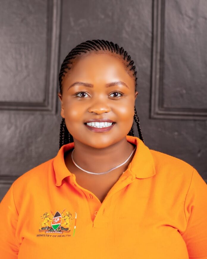 Rebecca Mongina is a teacher by profession, a poet, author and youth and empowerment advocate at Daraja United Women and Youth Empowerment. PHOTO/Courtesy.