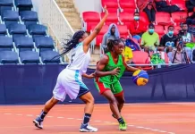 3 on 3 basketball, the new game turning heads in Kenya The 3 on 3 basketball was recently introduced in Kenya and has taken root in the country's games. PHOTO/Federation of International Basketball (FIBA).