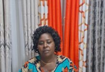 Monicah Njeri at her Dubai Market Shop in Naivasha. She is the Founder and CEO, Ebenezar Curtains and Décor, which designs and supplies high-class curtains. PHOTO/Wanjiru Karangah, Scholar Media Africa.