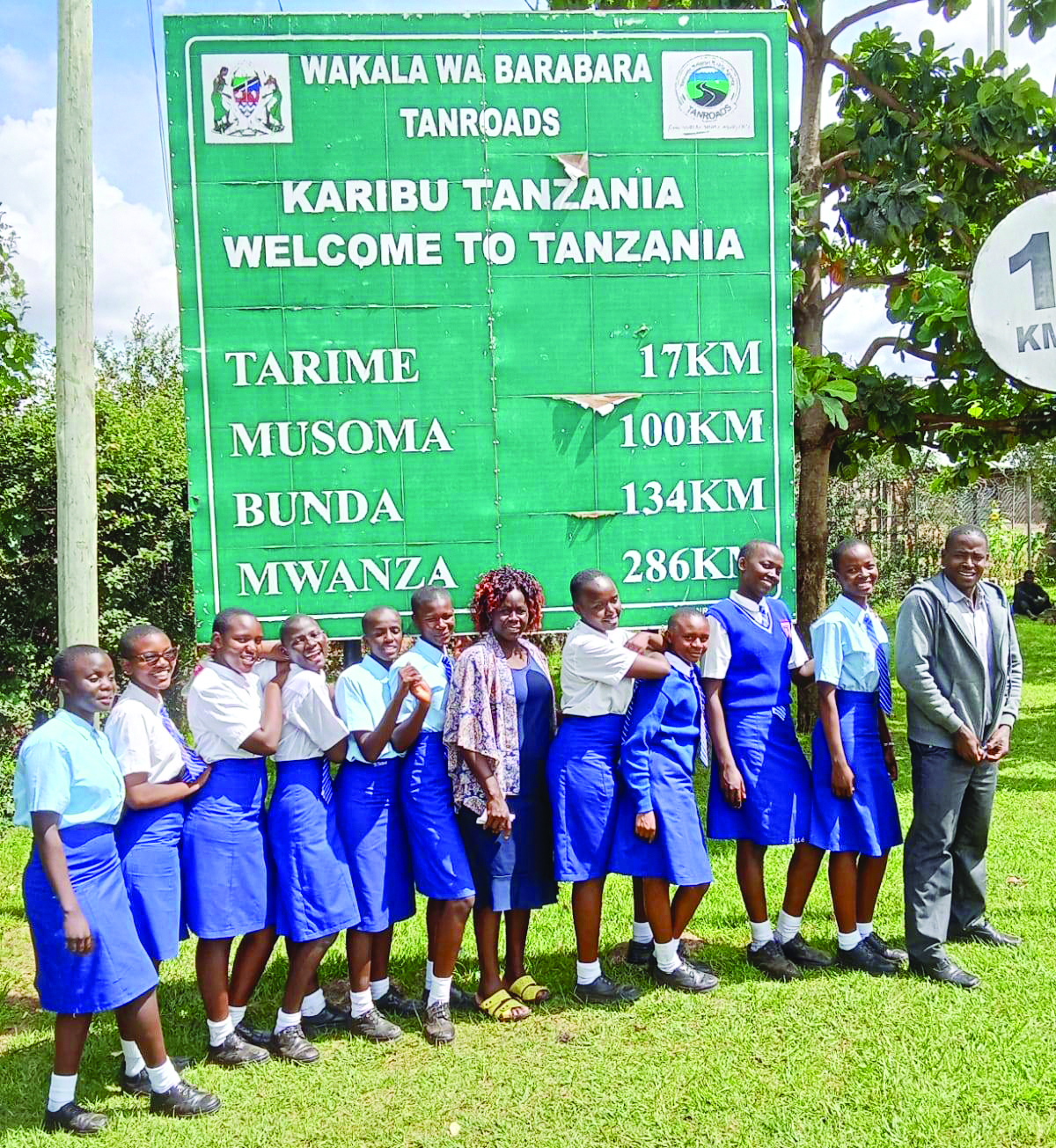 AT Isebania High School, students from Tombe Girls during a Science Fair. PHOTO/Tombe Girls. 