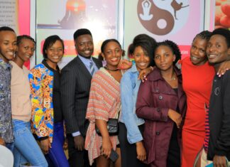 Unveiling Ether Wellness Center, a gateway to holistic well-being Donah Ong'uti (second right), founder and CEO, Ether Wellness Center and Jairus Kibagendi (fourth from left), Co-founder, pose for a photo with some of the guests and colleagues during the launch of Ether Wellness Center on June 12, 2023 at Twin Towers. PHOTO/Ether Wellness Center (EWC).