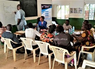 Guidance and counselling, a therapeutic intervention in schools Dr. Sylvester Odanga, Director of Dexterity Life Skills Institute, leads an interactive training of Ukwala High School teachers on Guidance and Counseling. PHOTO/Bonface Otieno, Scholar Media Africa.