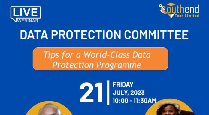 Why high-end data protection must be your organization’s priority Details of the webinar concerning the World-Class data protection program. E-POSTER/Courtesy.