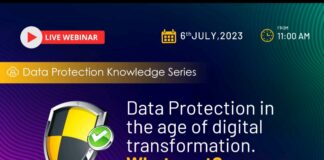 In today’s age of digital transformation, how secure is your data? An e-poster of the virtual session on data protection in today's age of digital transformation. E-POSTER/Courtesy.