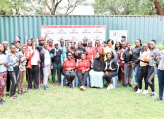 Katiba’s passionate journey in empowering schools, women and security officers Participants of the Wanadada Tufunguke session planned and hosted by Conversations With Esther, a safe space run by Esther Katiba (seated second left), an author, motivational speaker, astute organizational culture consultant, and certified HR practitioner. PHOTO/Courtesy.