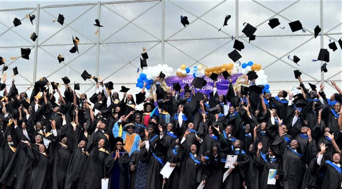 Dr. Orina’s strategic insights for graduands at Nova Pioneer, Tatu Girls Students, guests and top leadership of Nova Pioneer, Tatu Girls School of Innovators and Leaders celebrate during a preparatory session and graduation of Class of 2023 recently. PHOTO/Courtesy.