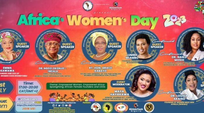 Africa’s Women’s Day: Empowering Women for empowered Africa During the commemoration of Africa's Women's Day on July 31, 2023, women leaders from across Africa and beyond shared their nuggets on how women can and should be incorporated in different spaces to drive change and equity, and help in the realization of Sustainable Development Goals. E-POSTER/Courtesy.