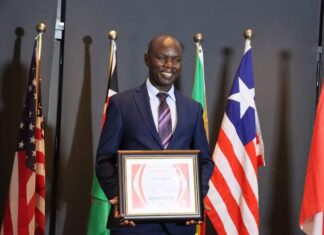 From hospitality to world ambassador; Obadiah’s journey in humanitarian diplomacy Amb. Dominic Obadiah, a change agent who has been advocating for peace, humanitarian diplomacy, mental health and civility, holding his 2022 National Leader Award by Mental Real-Of-State, an organization by Michael Freeland. He has bagged myriad awards in his journey towards changing the world. PHOTO/Courtesy.