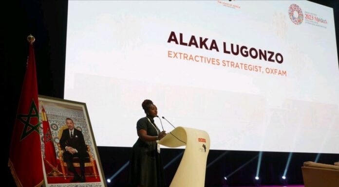 Africa, take charge of green minerals for development or remain poor Alaka Lugonzo, an extractives Strategist at Oxfam, at the UM6P- Mohammed VI Polytechnic University in Marrakech, Morocco. She says Africa is well placed to flourish due to a productive use of its minerals. PHOTO/Alaka Lugonzo.