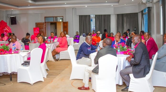 Arise Circle holds high tea event to honor Breast Cancer Awareness Month Participants follow proceedings during a Heels and Pink high tea event and round-table conversation by Arise Circle KE in honor of Breast Cancer Awareness Month 2023, on October 28, 2023. PHOTO/Mzii Photography Kenya.