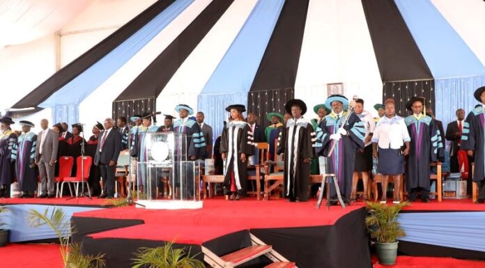 Thousands graduate at MMUST during 20th graduation ceremony