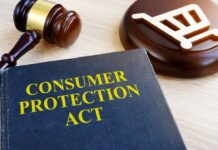 Consumer Protection Act and a gavel. PHOTO/iStock.